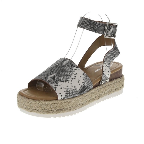 5⭐️SNAKE OPEN TOE ESPADRILLE SANDALS- Shoe - Picture 5 of 5